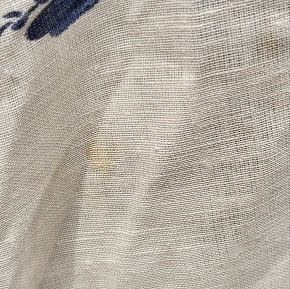 The Cottager for the Junior Cream and Blue Floral Vintage Maxi Dress - Picture 10 of 13